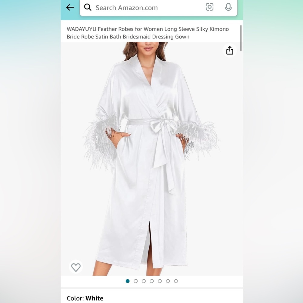 Bridal robe